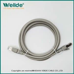 AWG24 50µ Cat6A Patch Cord Harmaa verkkokaapeli