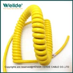 PU-takki Joustava kierre spiraalikaapeli