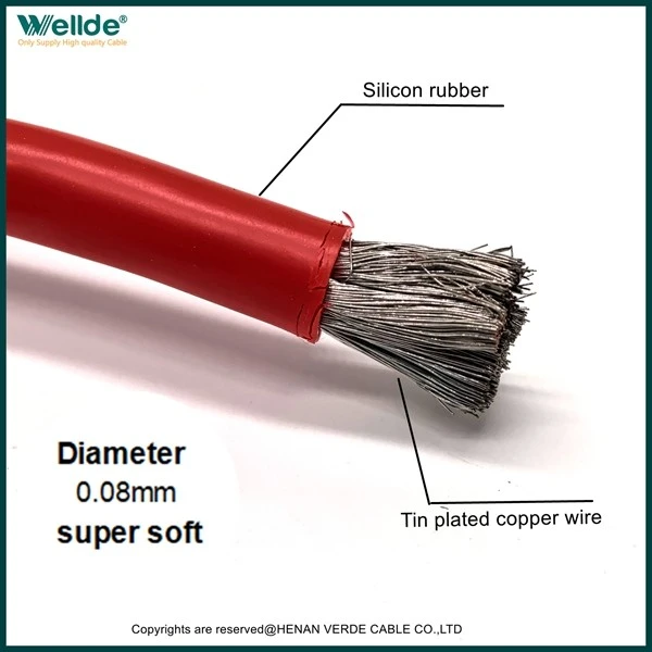 35 mm Silicone Rubber Cable 200℃ suppliers